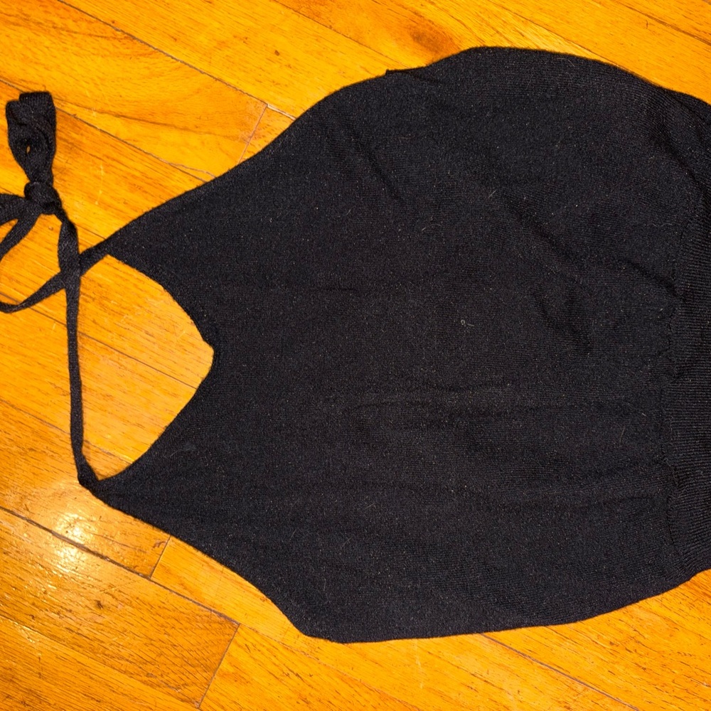 ROMWE Black Knit Accessory